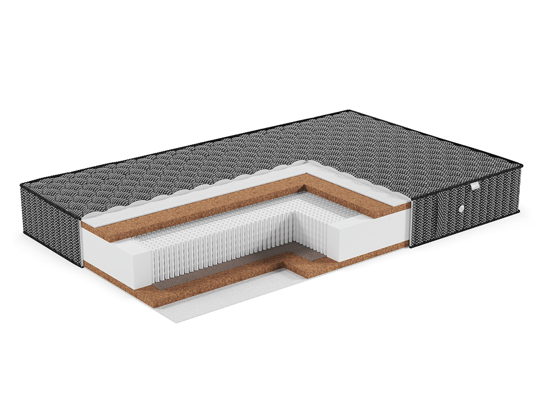 2 Матрас ЭОС Люкс Тип 37 Black Edition — изображение 1